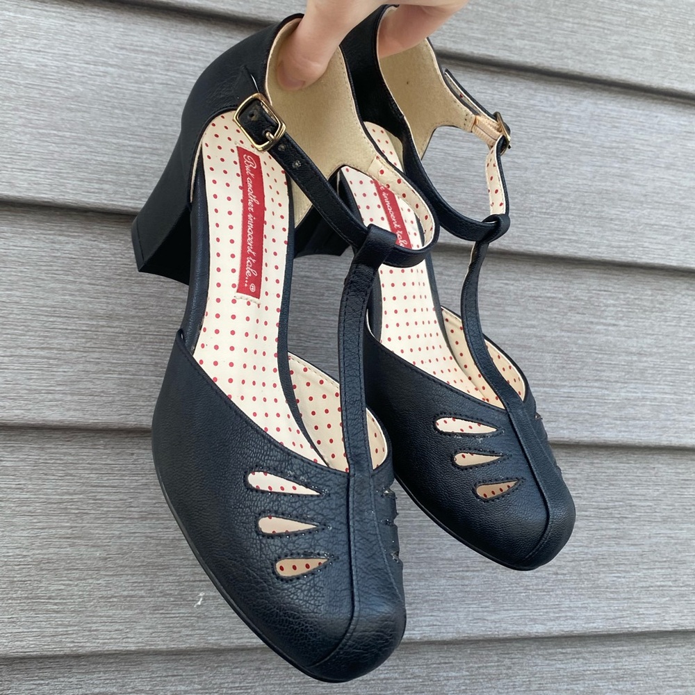 B.A.I.T black robbie heels